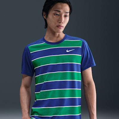 Buy Nike Dri-Fit Court Slam T-Shirt Men Dark Blue online